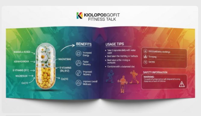 kiolopobgofit fitness talk dietary supplement